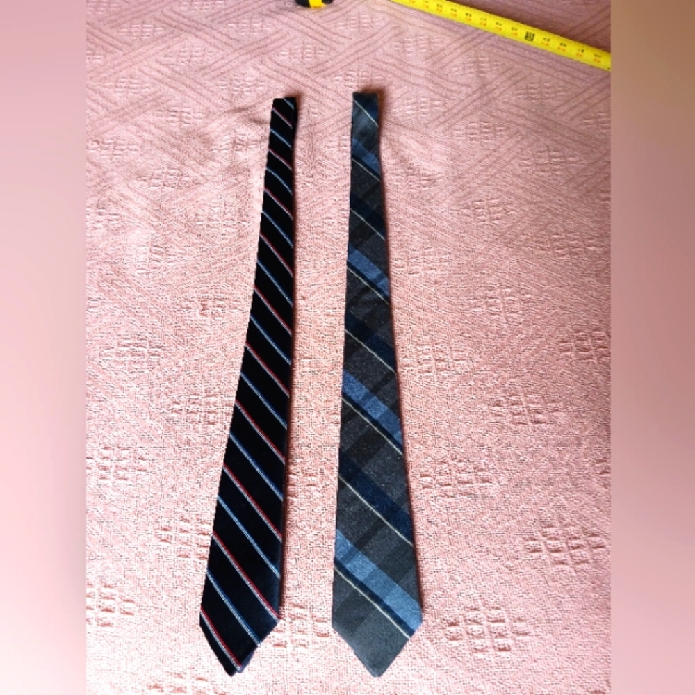 Two Vintage Mens Neckties